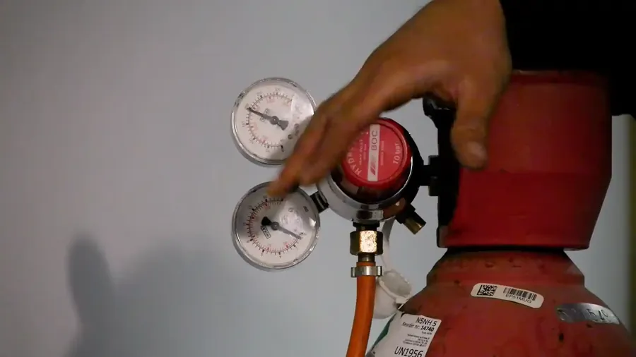 Tracer gas detector surfacing from a silent unpressurized drain leak in Tyler TX
