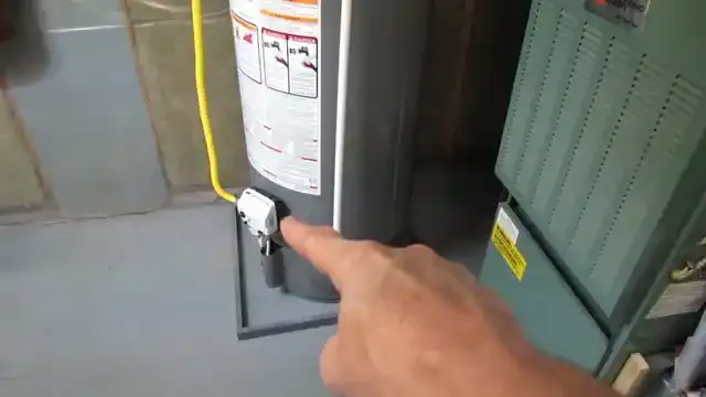Water heater T&P valve and tank inspection in a Tyler TX home